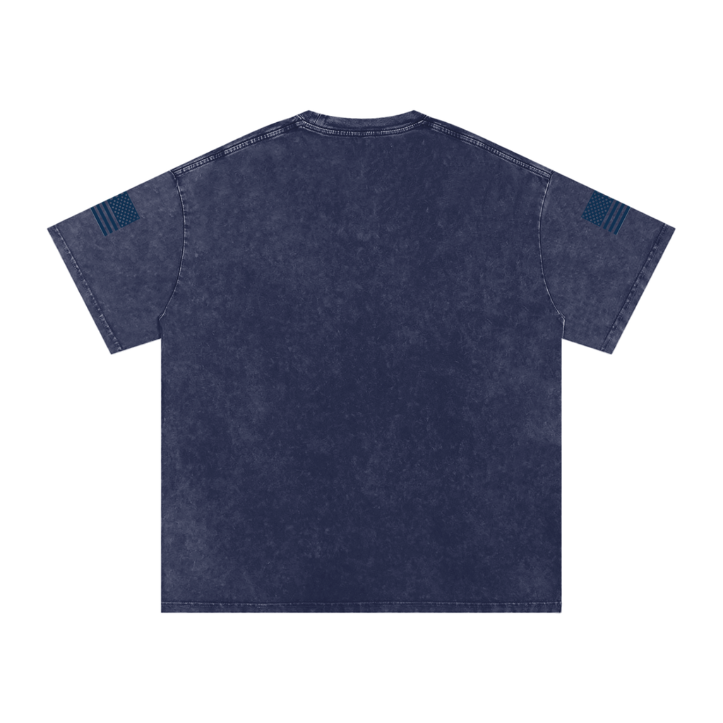 Snow Washed America 250  Oversized Cotton T-Shirt