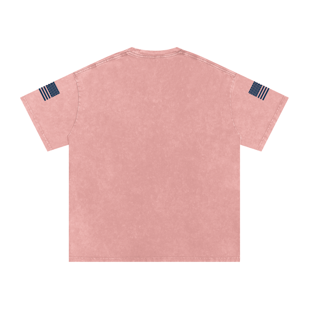 Snow Washed America 250  Oversized Cotton T-Shirt