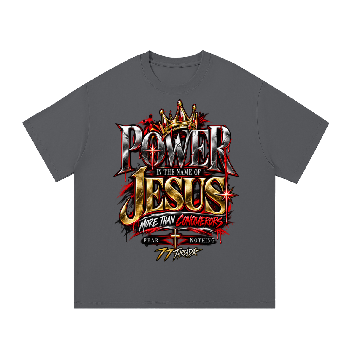 Essential Cotton Jesus Power T-Shirt