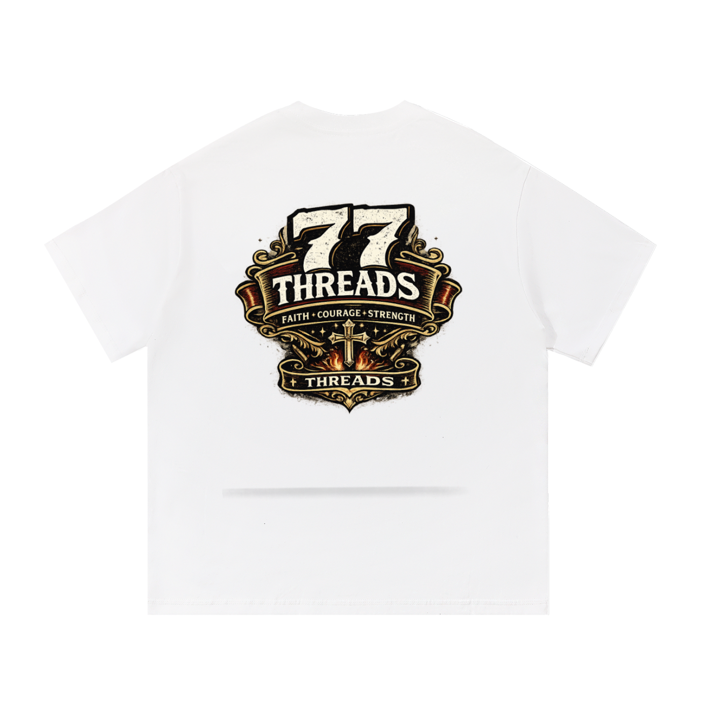 77 threads Essential Cotton T-Shirt