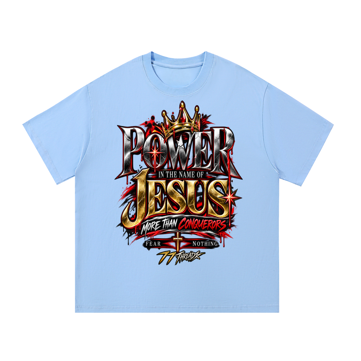 Essential Cotton Jesus Power T-Shirt