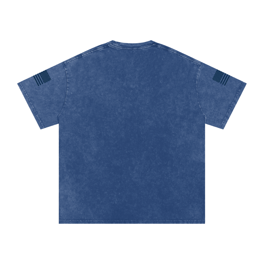 Snow Washed America 250  Oversized Cotton T-Shirt