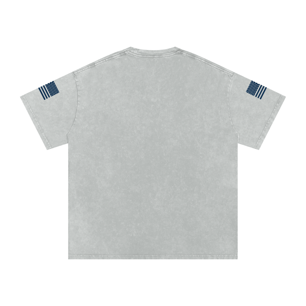 Snow Washed America 250  Oversized Cotton T-Shirt