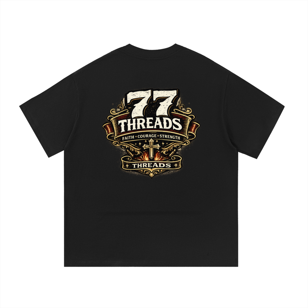 77 threads Essential Cotton T-Shirt