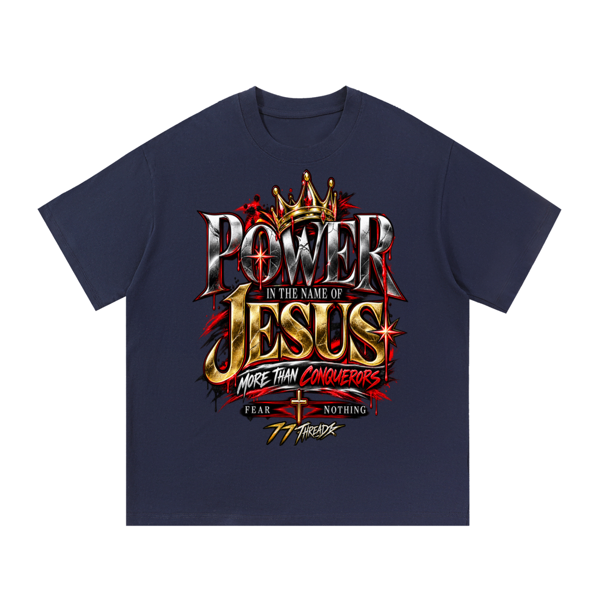 Essential Cotton Jesus Power T-Shirt