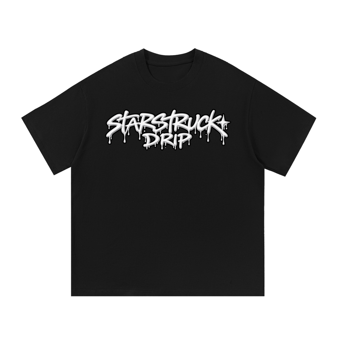 Essential Star Stuck  Drip Cotton T-Shirt