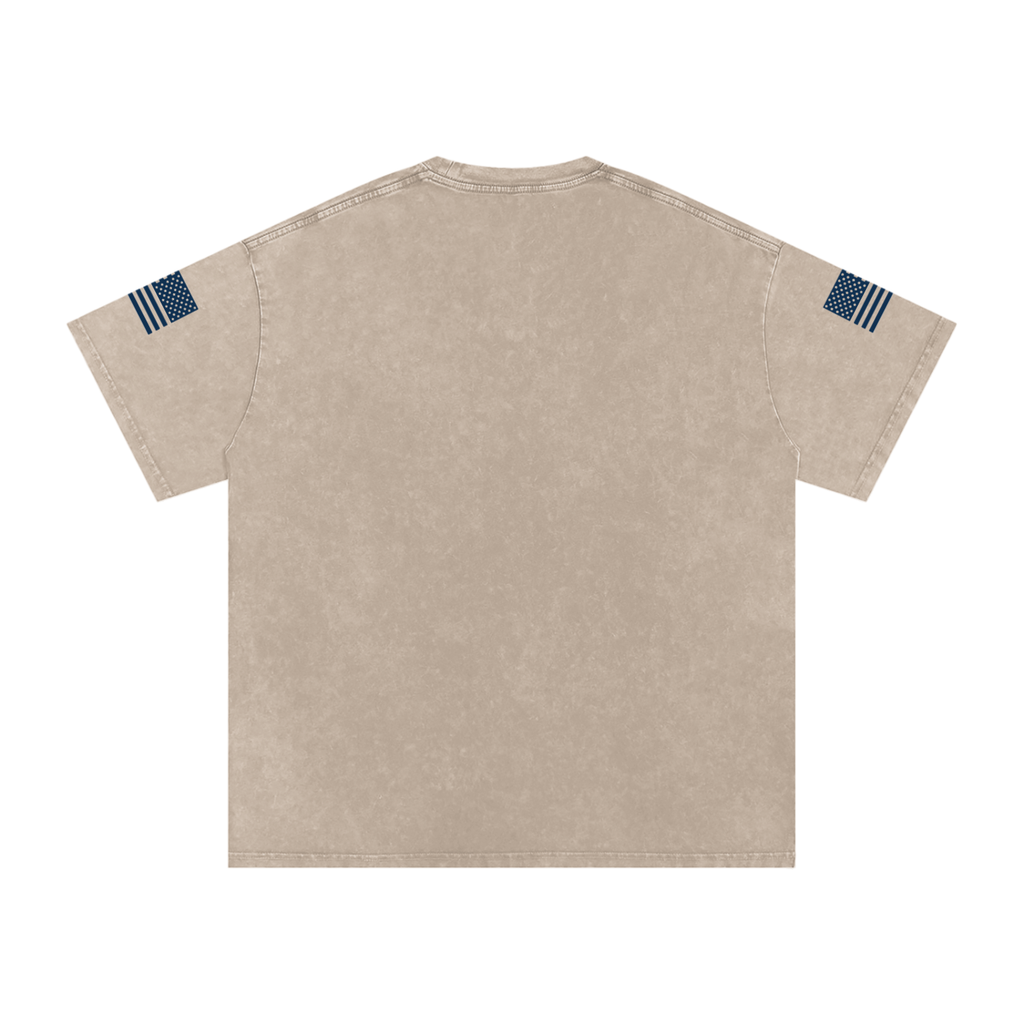 Snow Washed America 250  Oversized Cotton T-Shirt