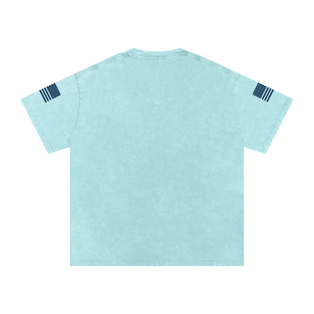 Snow Washed America 250  Oversized Cotton T-Shirt