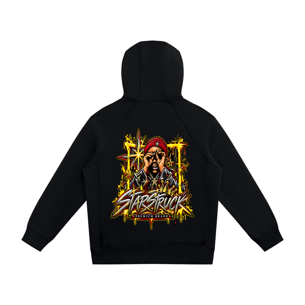 Unisex Raglan Full Zip Hoodie